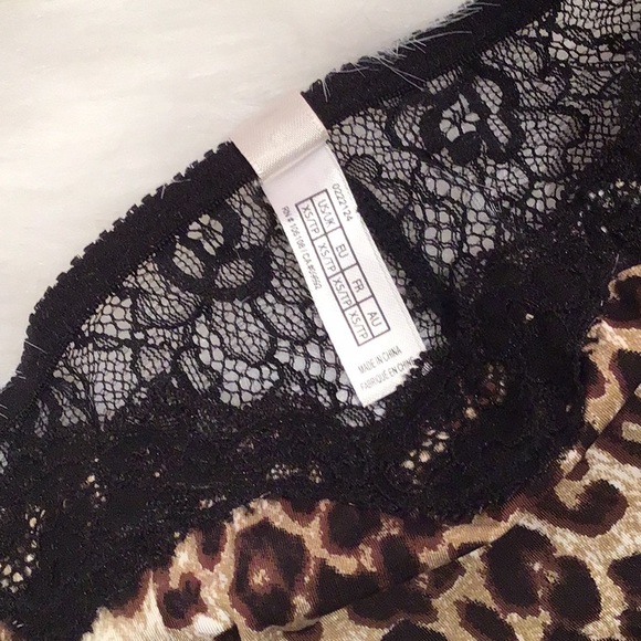 XS leopard print blush panty - Picture 3 of 4